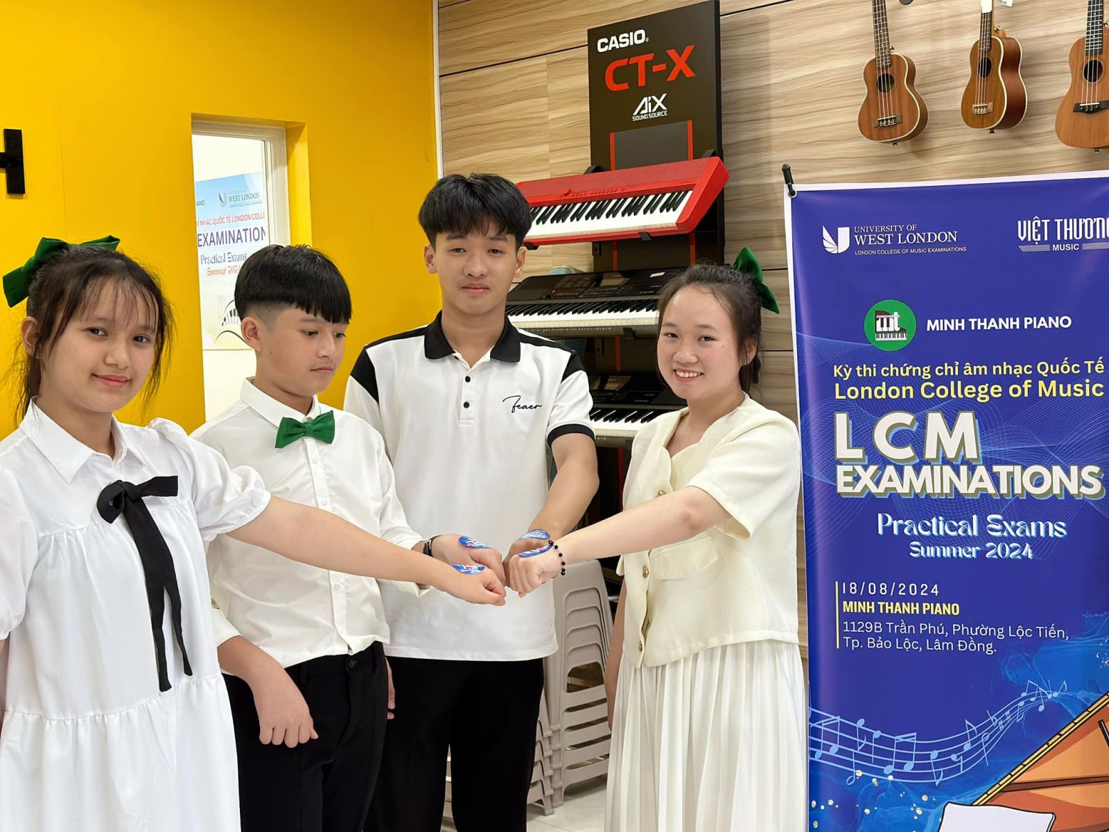 nơi học piano tốt nhất tại Bảo Lộc