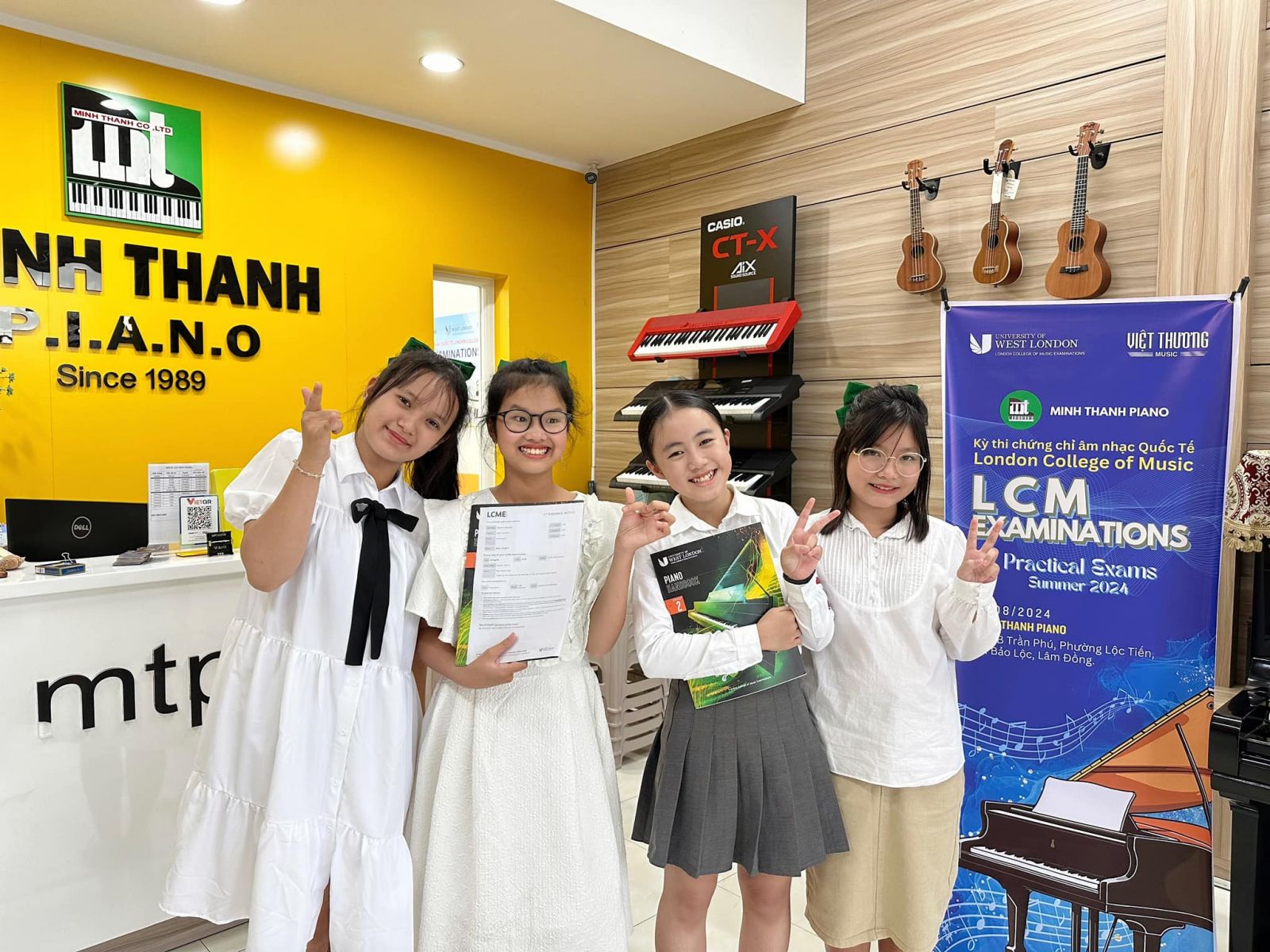 dạy piano tại Bảo Lộc