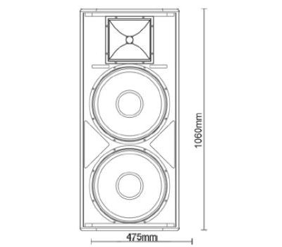 Loa thùng sân khấu Soundking H215